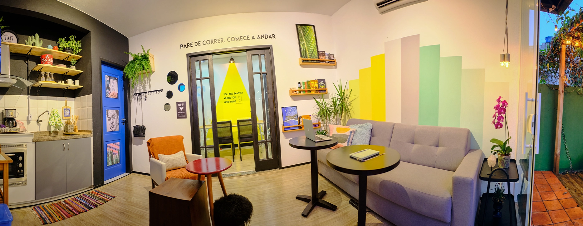 Espaço de coworking no Córrego Grande